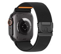 Elastic Sport Band for Apple Watch Bands for Men iWatch Series 11/10 42mm 40mm 41mm 38mm,Parachute Buckle Stretchy Fabric Nylon Strap Wristband for Apple Watch SE 3/2/1 Series 11 10 9 8 7 6 5 4 3 SE