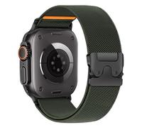 Elastic Sport Bands for Apple Watch Ultra/2 Bands 49mm 46mm 45mm 44mm 42mm 41mm 40mm 38mm Men Women,Parachute Buckle Stretchy Fabric Nylon Wide Strap Wristband for iWatch Series 10 9 8 7 6 5 4 3 SE/2