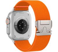 Elastic Sport Strap for Apple Watch Ultra/3/2 Straps 49mm 46mm 45mm 44mm 42mm 41mm 40mm 38mm Men Women,Adjustable Parachute Buckle Soft Fabric Nylon Band for iWatch Series 11 10 9 8 7 SE 6 5 4 3 2 SE3