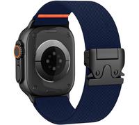 Elastic Sport Strap for Apple Watch Ultra/3/2 Straps 49mm 46mm 45mm 44mm 42mm 41mm 40mm 38mm Men Women,Adjustable Parachute Buckle Soft Fabric Nylon Band for iWatch Series 11 10 9 8 7 SE 6 5 4 3 2 SE3