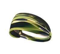Elastic Sports Headband DLXW Beautiful Golf Course Picture Soft and Comfortable Moisture-Wicking Suitable for Yoga and Running