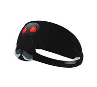 Elastic Sports Headband DLXW Red Eyed Spider On Cemetery Picture Soft and Comfortable Moisture-Wicking Suitable for Yoga and Running