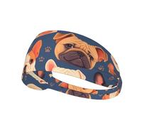 Elastic Sports Headband Hairband BROLEO french bulldog Printing Quick Drying, Moisture Wicking