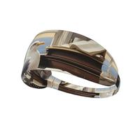 Elastic Sports Headband Hairband BROLEO Pigeon listening to music Printing Quick Drying, Moisture Wicking