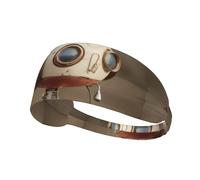 Elastic Sports Headband Hairband BROLEO Robot listening to music Printing Quick Drying, Moisture Wicking