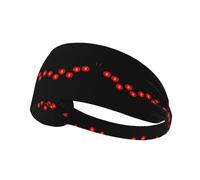 Elastic Sports Headband Hairband HYTTER Celebrating The Spring Festival Picture Spandex, Soft, Breathable, Quick-Dry