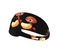 Elastic Sports Headband Hairband HYTTER Little Ants Carrying Food Picture Spandex, Soft, Breathable, Quick-Dry