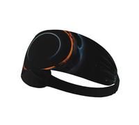 Elastic Sports Headband Hairband MSRHIUEF Mysterious Cosmic Black Holes Printed Athletic Band for Women, Men