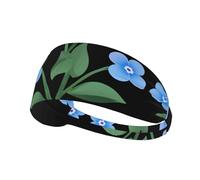 Elastic Sports Headband Hairband WHJSHOP Don't Forget I Love You Stamp Spandex, Soft, Breathable, Quick-Dry