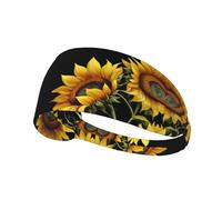 Elastic Sports Headband Hairband WHJSHOP Facing The Sun Stamp Spandex, Soft, Breathable, Quick-Dry
