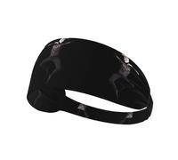 Elastic Sports Headband Hairband WHJSHOP Random Dancer Stamp Spandex, Soft, Breathable, Quick-Dry