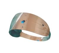 Elastic Sports Headband Hairband XBKGOHA Aerial view of the beach Printed Soft, Breathable, Quick-Dry