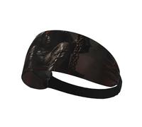 Elastic Sports Headband Hairband XBKGOHA Devil on the swing Printed Soft, Breathable, Quick-Dry