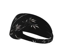 Elastic Sports Headband Hairband YYHHAOFA Ancient Style Bamboo Pattern Athletic Band for Women, Men