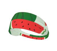Elastic Sports Headband Hairband YYHHAOFA Cartoon Watermelon Pattern Athletic Band for Women, Men