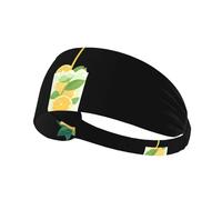 Elastic Sports Headband Hairband YYHHAOFA Refreshing summer Printing Soft, Breathable, Quick-Dry
