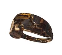 Elastic Sports Headband Hairband YYHHAOFA Running robot Printing Soft, Breathable, Quick-Dry