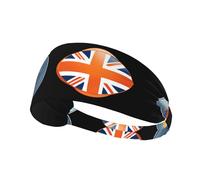 Elastic Sports Headband Hairband YYHWHJDE Ball Games Pattern Quick Drying, Moisture Wicking