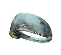 Elastic Sports Headband Hairband YYHWHJDE Bamboo Panda Picture Quick Drying, Moisture Wicking