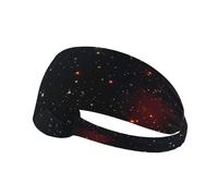 Elastic Sports Headband Hairband YYHWHJDE constellation star clusters galaxies Pattern Soft, Breathable, Quick-Dry