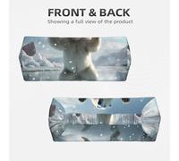 Elastic Sports Headband Hairband YYHWHJDE Dancing Polar Bear Pattern Soft, Breathable, Quick-Dry