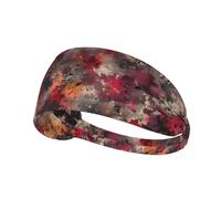 Elastic Sports Headband Hairband YYHWHJDE Doodle Spot Pattern Quick Drying, Moisture Wicking