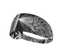 Elastic Sports Headband Hairband YYHWHJDE Equation Symbols Pattern Quick Drying, Moisture Wicking