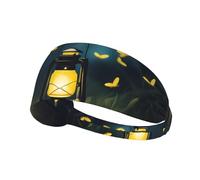 Elastic Sports Headband Hairband YYHWHJDE Fireflies and Lantern Picture Soft, Breathable, Quick-Dry