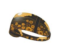 Elastic Sports Headband Hairband YYHWHJDE Goodlooking Hello Sunshine Picture Soft, Breathable, Quick-Dry