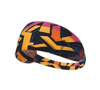 Elastic Sports Headband Hairband YYHWHJDE Graffiti Hip Hop Pattern Soft, Breathable, Quick-Dry