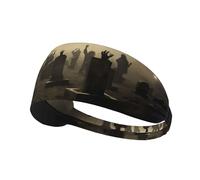 Elastic Sports Headband Hairband YYHWHJDE Hand Behind The Tombstone Prints Spandex, Soft, Breathable, Quick-Dry