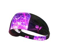 Elastic Sports Headband Hairband YYHWHJDE Herb In A Bottle Pattern Quick Drying, Moisture Wicking