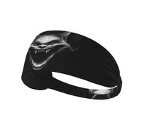 Elastic Sports Headband Hairband YYHWHJDE Laughing Bat Pattern Quick Drying, Moisture Wicking