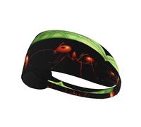 Elastic Sports Headband Hairband YYHWHJDE Little Ants Hiding from The rain Prints Spandex, Soft, Breathable, Quick-Dry