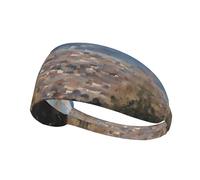 Elastic Sports Headband Hairband YYHWHJDE Nice Mount Fuji Pattern Spandex, Soft, Breathable, Quick-Dry