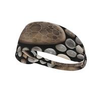 Elastic Sports Headband Hairband YYHWHJDE Petoskey Stone Pattern Soft, Breathable, Quick-Dry