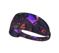 Elastic Sports Headband Hairband YYHWHJDE ravens Picture Soft, Breathable, Quick-Dry