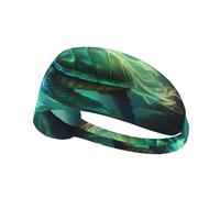 Elastic Sports Headband Hairband YYHWHJDE Sea Turtle Swimming Prints Athletic Band for Women, Men