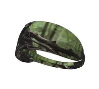 Elastic Sports Headband Hairband YYHWHJDE White Bone Leaking Demon Picture Soft, Breathable, Quick-Dry