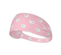 Elastic sports headband Pomeranians Puppies and Point printed elastic sports headband suitable for sports travel and indoor fitness