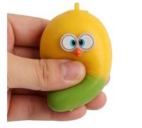 Elastic Squeeze Toys, Sensory Fidget Ball, 1.96x1.77x3.54 inches Stress Toy with Soft Texture, Squish Relief Toys, Desk Toy with Relaxing Effect, Calming Ball for School Office Apartment Classroom