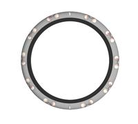 Elastic Steering Wheel Cover AEKGOHP Grey rat Prints Anti-Slip, Durable, Fits Most Vehicles