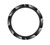 Elastic Steering Wheel Cover BROLEO Boat in the Moon Printing Anti-Slip, Durable, Fits Most Vehicles
