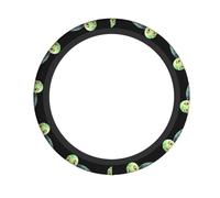 Elastic Steering Wheel Cover BROLEO Little turtle on the stone Printing Anti-Slip, Durable, Fits Most Vehicles