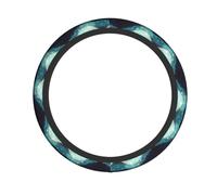 Elastic Steering Wheel Cover BROLEO Science Fiction Stars Printed Fits Most Vehicles Including Sedans, SUVs, ATVs, and Trucks