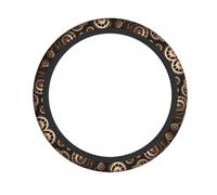 Elastic Steering Wheel Cover BROLEO Steampunk Mechanical Gears Printed Fits Most Vehicles Including Sedans, SUVs, ATVs, and Trucks