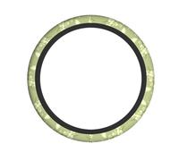 Elastic Steering Wheel Cover Cartoon Begonia Pattern Durable, Non-Slip, Fits Most Vehicles Including Sedans, SUVs, ATVs, and Trucks