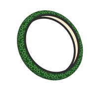 Elastic Steering Wheel Cover Chemistry Science Anti-Slip Breathable Stretch Steering Wheel Protective Cover Microfiber Interior Accessories Fit Most Cars (38cm/15in)