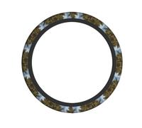 Elastic Steering Wheel Cover CLDBMD Date trees in the garden Printed Fits Most Vehicles Including Sedans, SUVs, ATVs, and Trucks