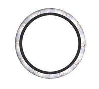 Elastic Steering Wheel Cover CLDBMD Dead branches on the snow Printed Fits Most Vehicles Including Sedans, SUVs, ATVs, and Trucks